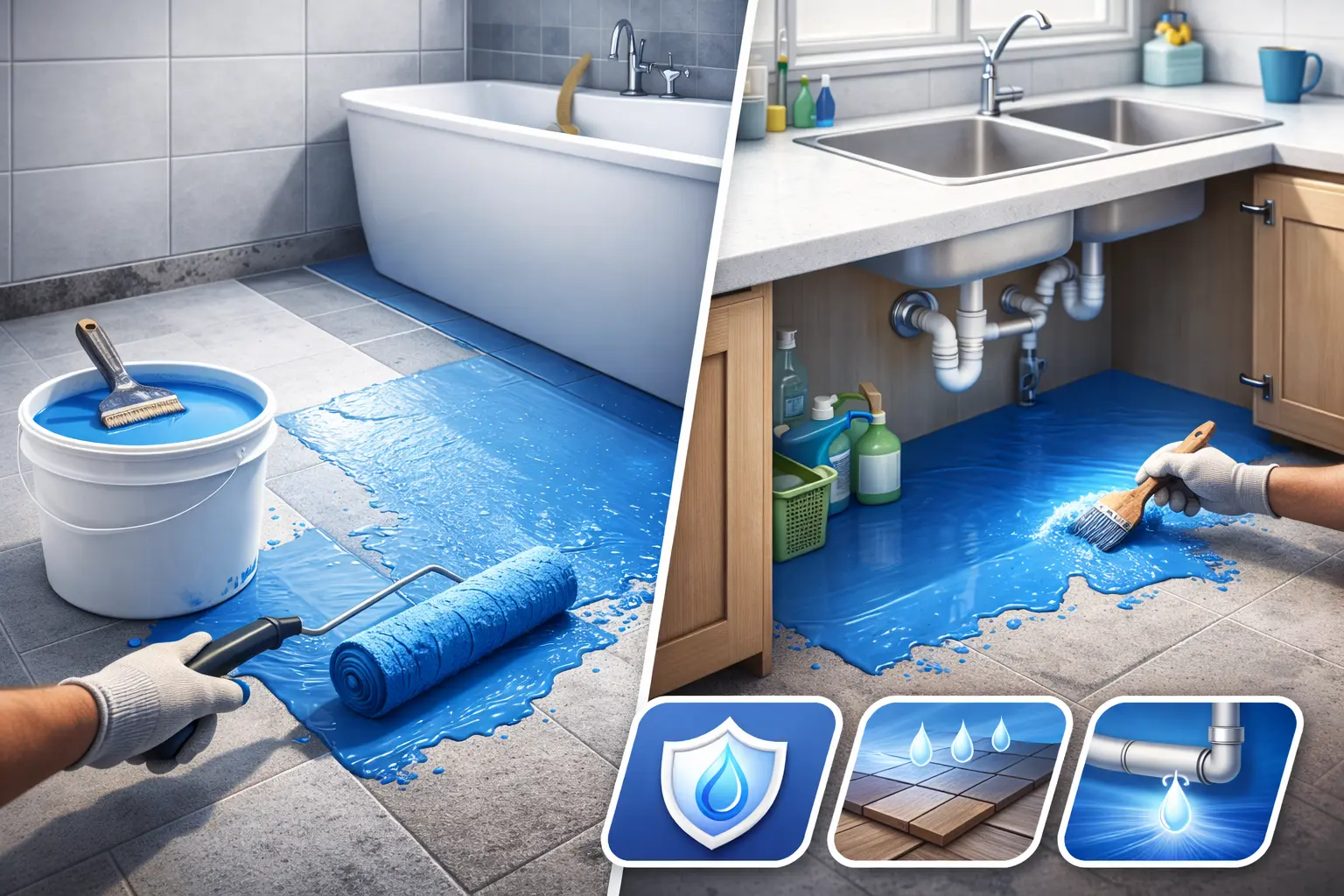 Bathroom & Kitchen Waterproofing