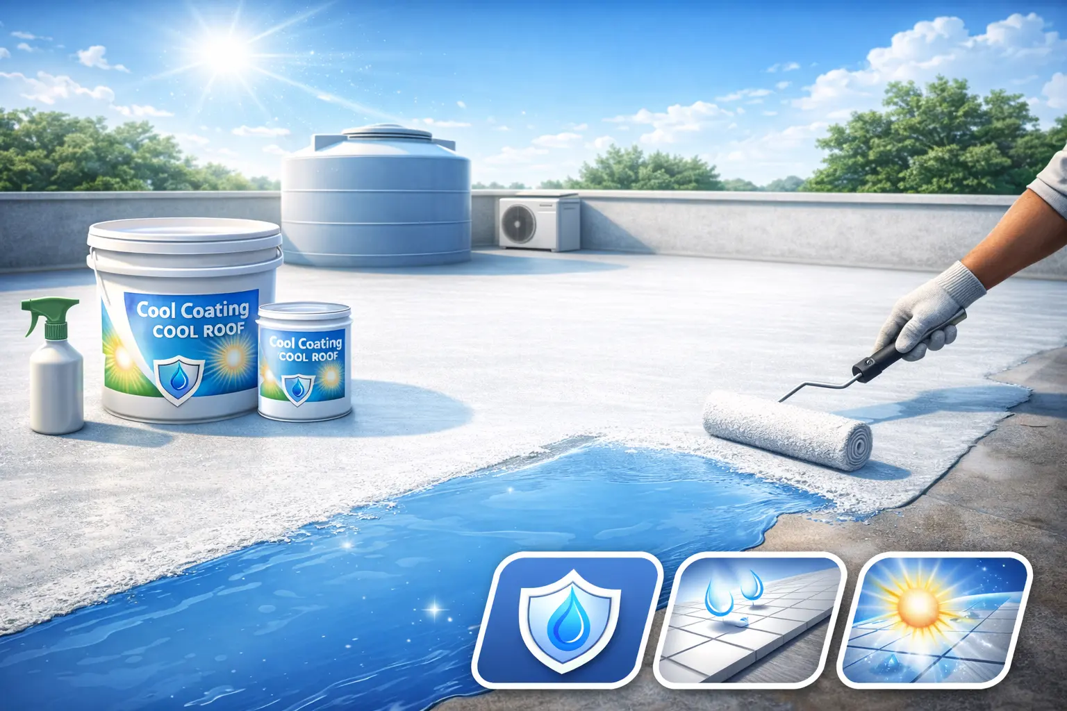 Cool Coating Waterproofing